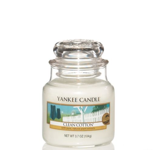 Yankee Candle Small Jar Clean Cotton