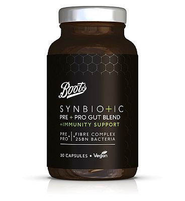 Boots Synbiotics Pre & Pro Gut Blend Immunity Support 30 Capsules Review