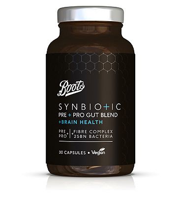 Boots Synbiotics Pre & Pro Gut Blend Brain Health 30 Capsules Review