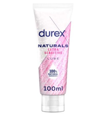 Durex Naturals Water Based Extra Sensitive Lubricant Gel - 100 ml