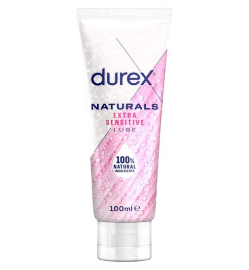 Durex Naturals Water Based Extra Sensitive Lubricant Gel - 100 ml