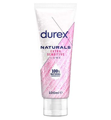 Durex Naturals Extra Sensitive Water Based Lube - 100ml