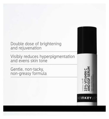 The INKEY List™ 15% Vitamin C and EGF Serum 30ml (7)