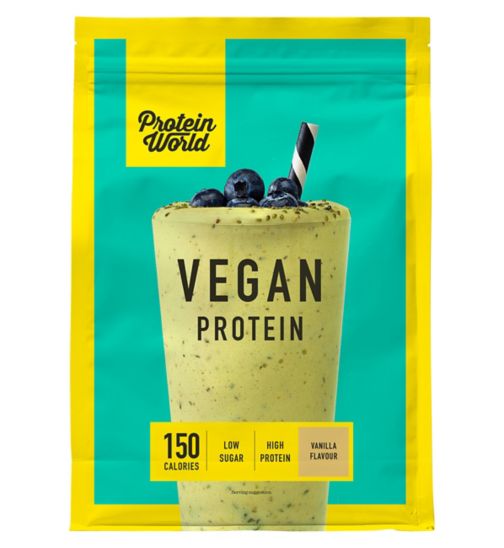 Protein World Vegan Protein Powder Vanilla - 520g