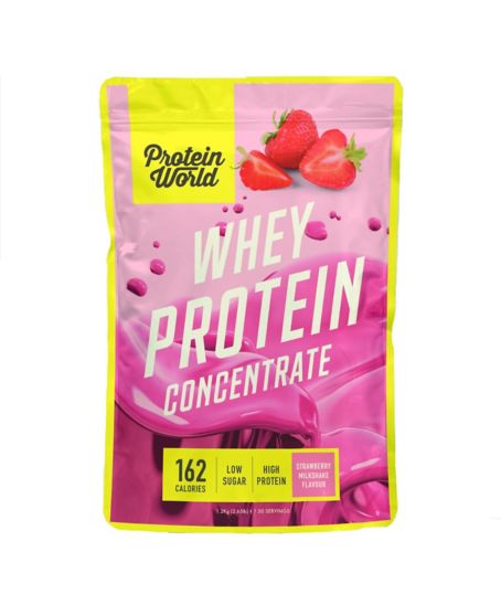 Protein World Whey Protein Powder Strawberry Milk - 520g