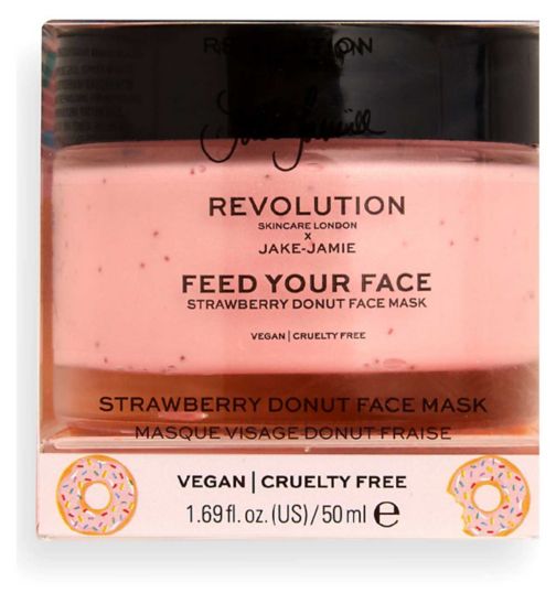 Revolution Skincare x Jake - Jamie Strawberry Donut Face Mask