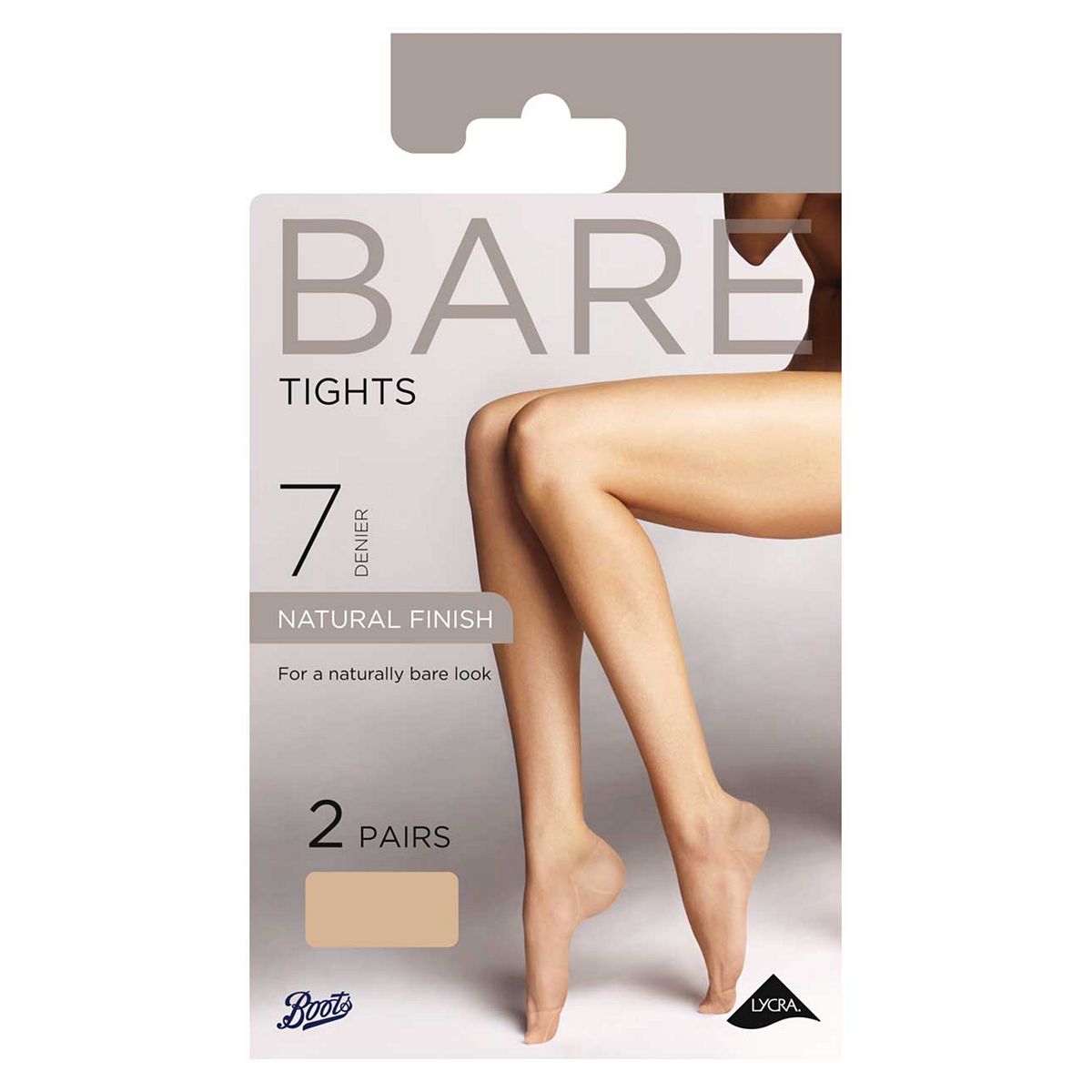 Boots 7 Denier Bare Tights Sunblush Medium 2S