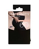 Boots 60 Denier Opaque Maternity Tights Black Large