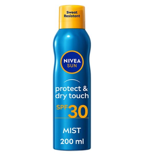 NIVEA Sun Protect & Dry Touch Refreshing Sunscreen Mist SPF30 200ml
