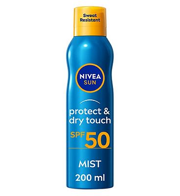 NIVEA SUN Protect & Dry Touch Refreshing Sun Cream Mist SPF50 200ml