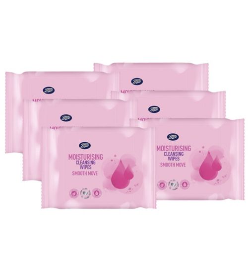 Boots Bio cleans wipes moisturising 25s;Boots Everyday Biodegradable Cleansing Wipes Moisturising 25s;Boots Moisturising Cleansing Facial Wipes Bundle