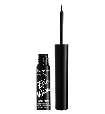 NYX Epic Wear Semi-Perm Liquid Eyeliner Black Black