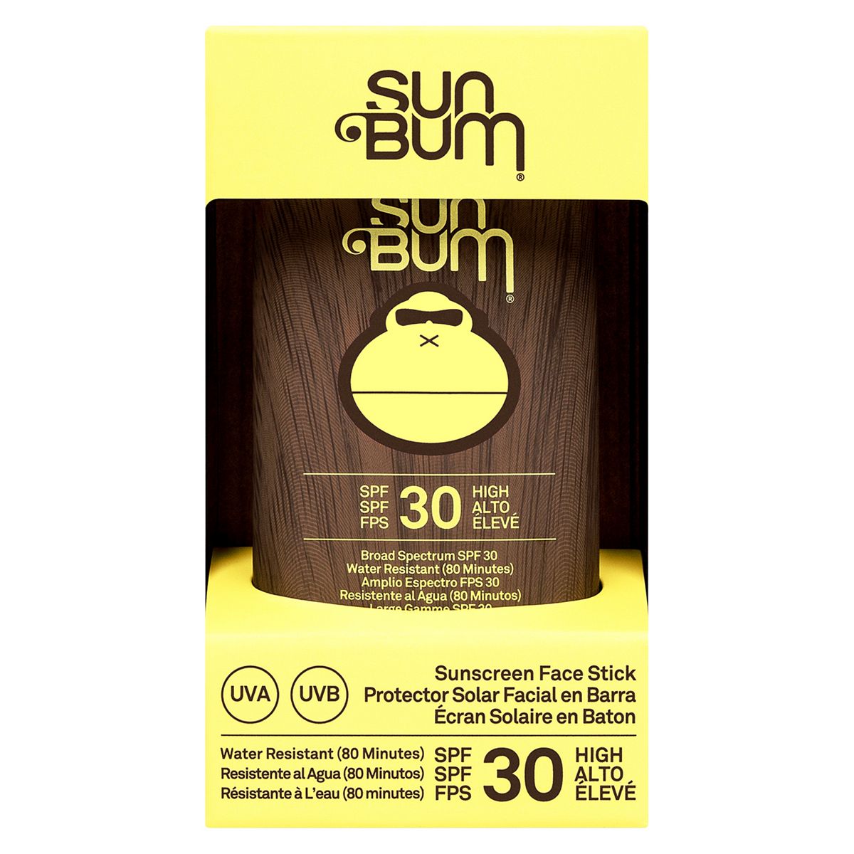 Sun Bum Original Sun Screen Face Stick Spf 30 Vegan Cruelty Free 13g