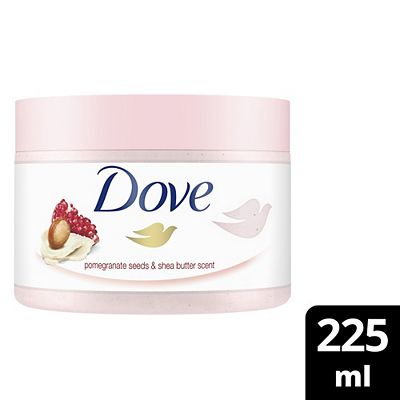 Dove Pomegranate Seeds & Shea Butter Body Scrub 225 ml