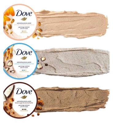 Dove Crushed Macadamia & Rice Milk Body Scrub 225 ml (8)
