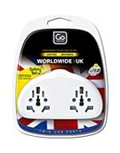 Go TRavel World-UK Adaptor Duo + USB