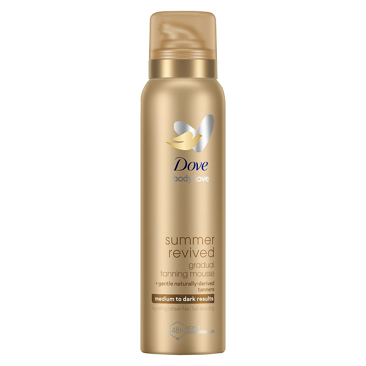 Dove Dermaspa Summer Revived Medium To Dark Gradual Self-Tan Body Mousse 150ml