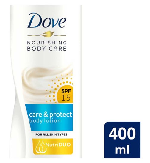 Dove Care + Protect SPF 15 Body Lotion 400ml