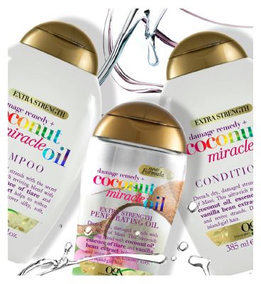 OGX Damage Remedy+ Coconut Miracle Oil Extra Strength Penetrating Oil 100ml (10)