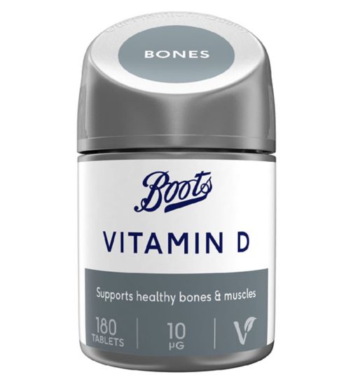 Boots Vitamin D 10 µg, 180 Tablets