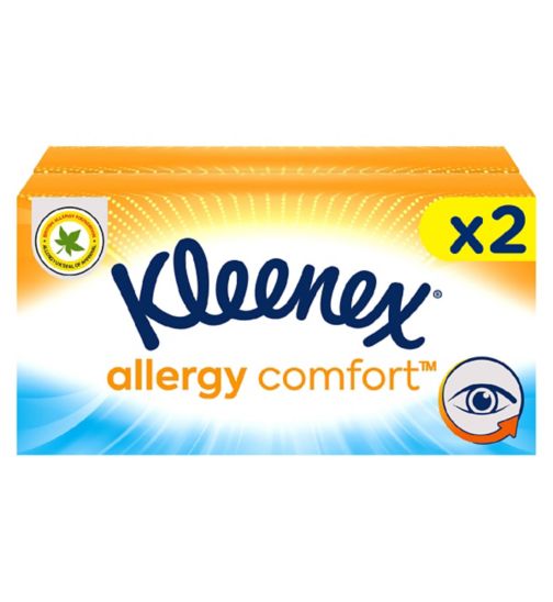 Kleenex® Allergy Comfort™ Tissues 2 Regular Boxes
