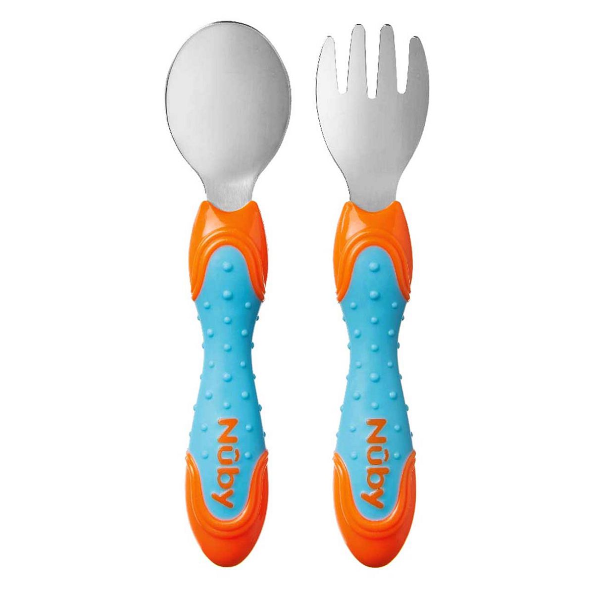 Nuby Stainless Steel Cutlery Set - 12M+