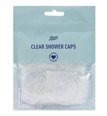 Boots Clear Shower Caps Pack Of 3 Boots