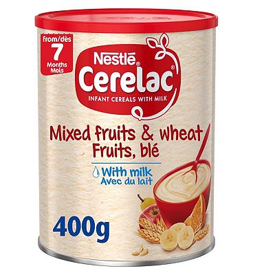 Cerelac Mixed Fruits & Wheat Infant Cereal with milk from 7 months+ 400g