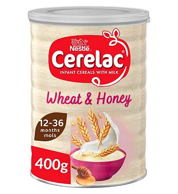 Cerelac Honey & Wheat Toddler Cereal with milk from 12 months+ 400g