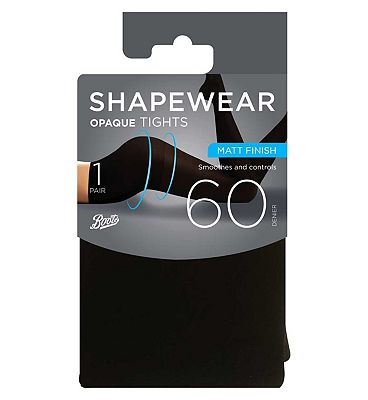 Click to view product details and reviews for Boots 60 Denier Opaque Body Shaping Tights Black Medium.