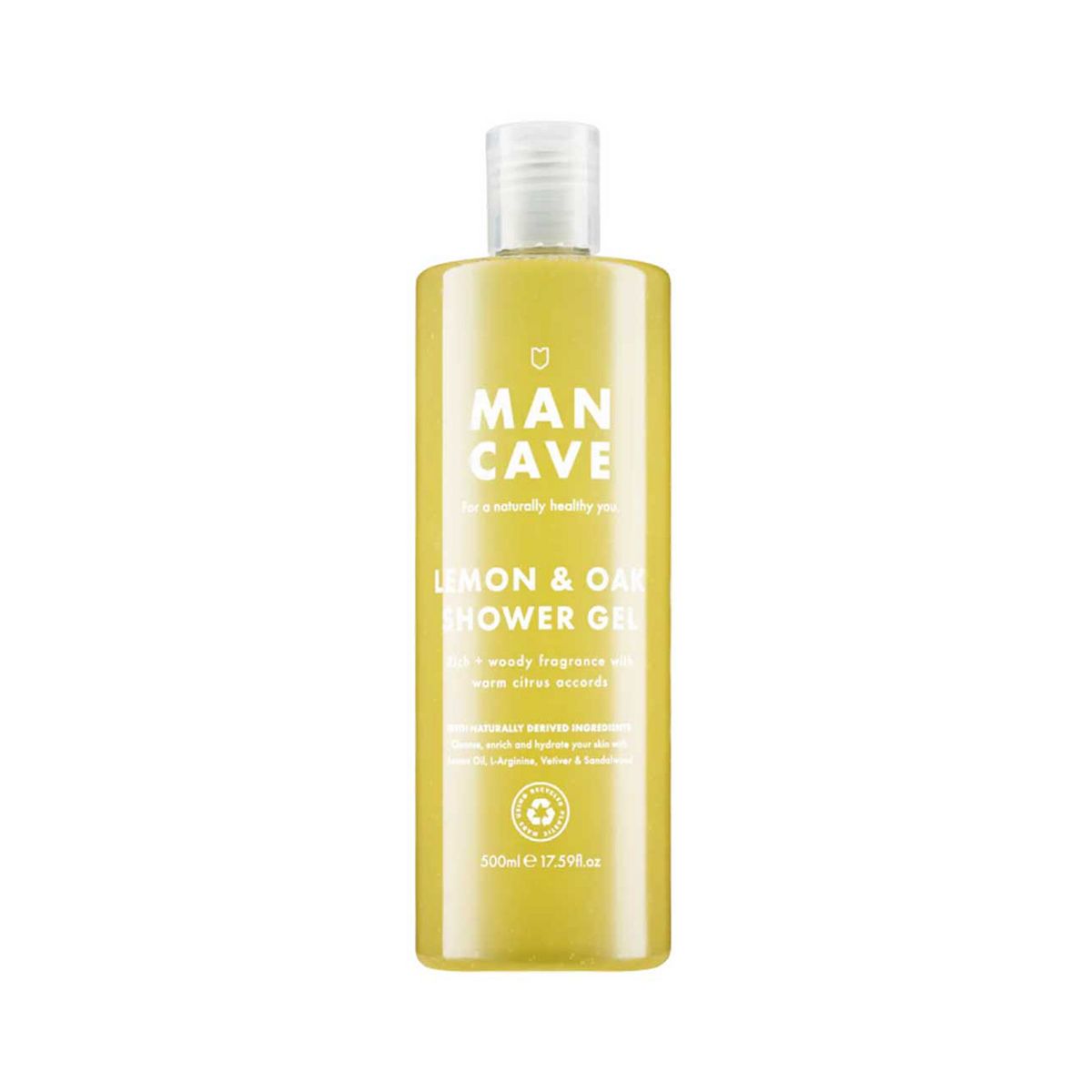 Mancave Lemon & Oak Shower Gel 500ml