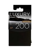 Boots 200 Denier Velvet Tights Black Medium