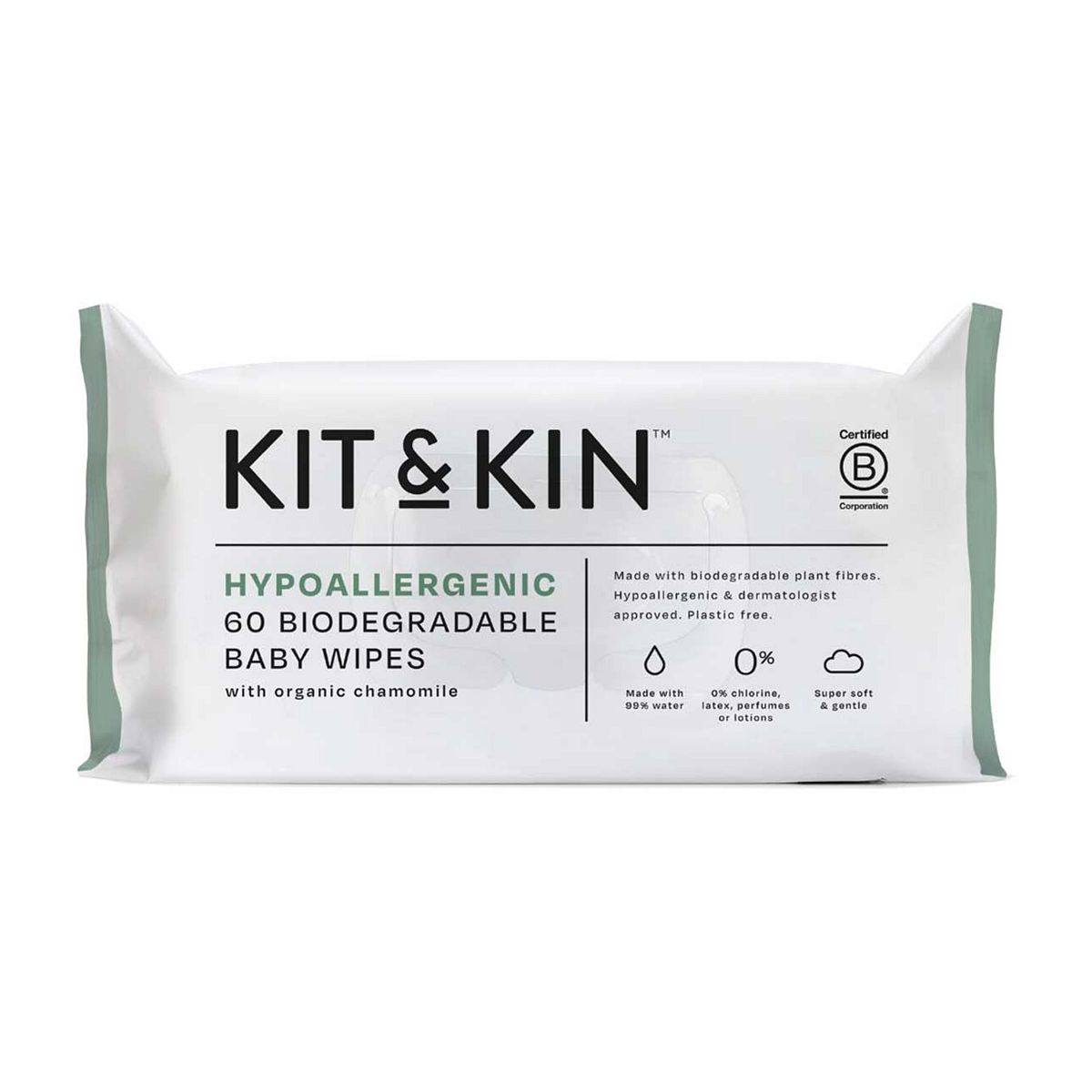 Kit & Kin Hypoallergenic Baby Wipes 60S