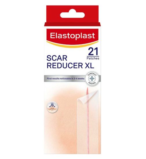Elastoplast Scar Reducer Maternity C-Section Plasters, 21 XL Patches