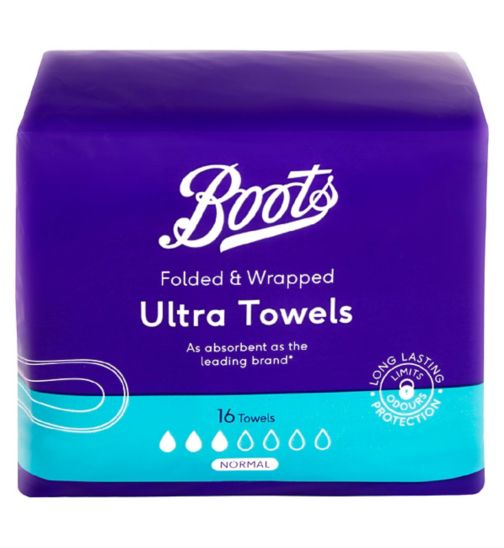 Boots Everyday Ultra Towels Normal 16s