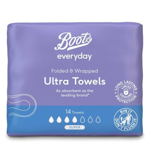 Boots Everyday Ultra Towels Super 14s