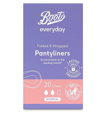 Boots Everyday Wrapped Normal Liner 20s