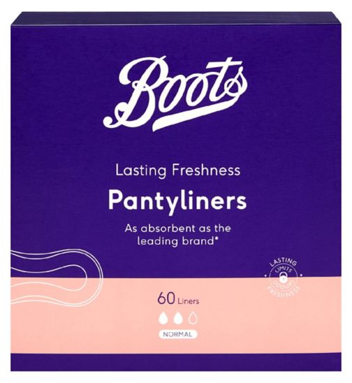 Boots Everyday Panty Liners Normal 60s