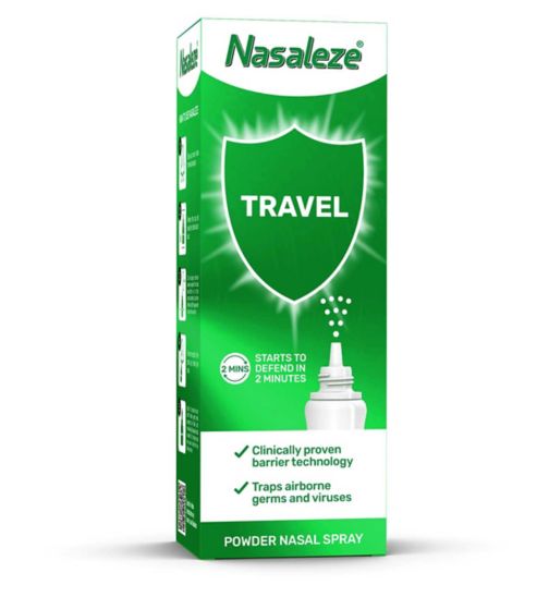 Nasaleze Travel Barrier Spray 800mg