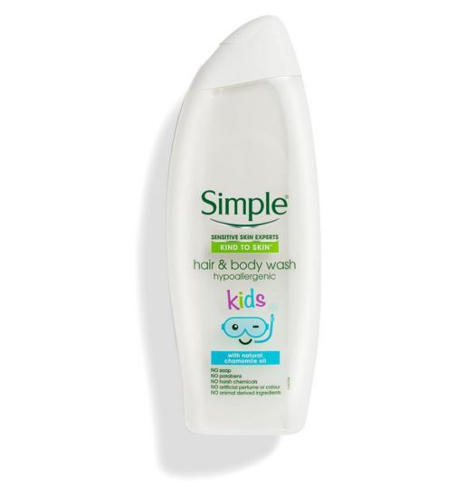 Simple Kids Hypoallergenic Hair and Body Wash 500ml