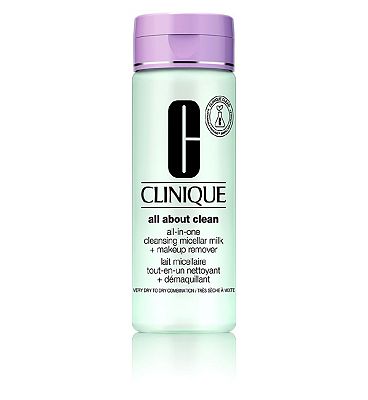 Clinique All-in-One Cleansing Micellar Milk + Makeup Remover  - Skin Type 1 & 2