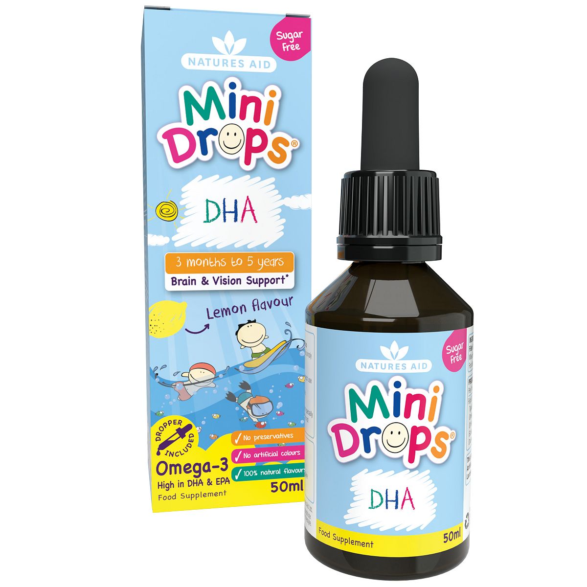 Natures Aid Naturesaid Dha Drop Infant 50ml