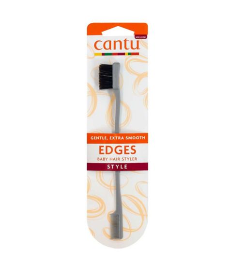 Cantu 2-In-1 Edge Brush & Comb