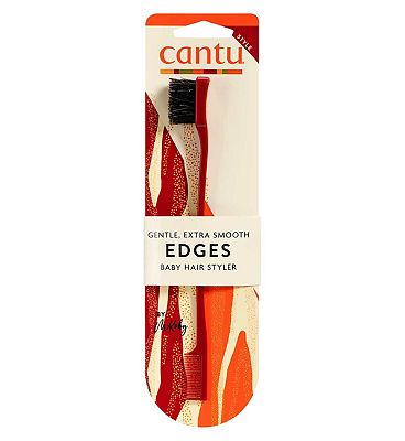 Cantu 2-In-1 Edge Brush & Comb