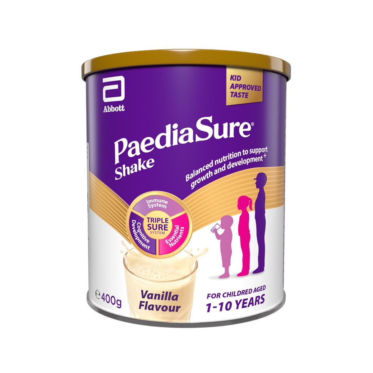 Paediasure Shake Nutritional Supplement Vanilla 400G X5