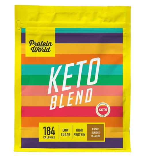 Protein World Keto Bl Pwder fudge s 520g