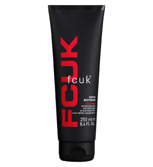 FCUK Sport Hair & Body Wash 250ml