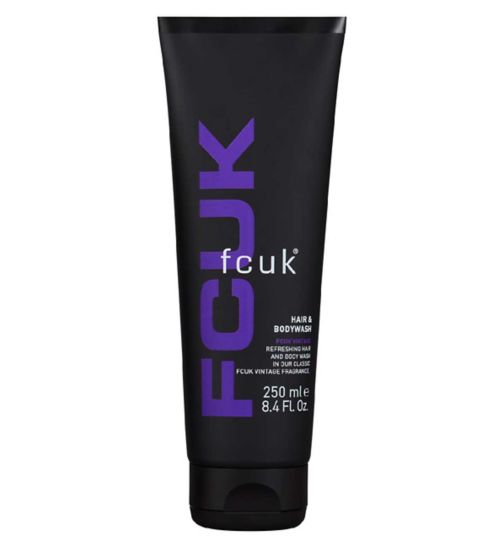 FCUK Vintage Hair & Body Wash 250ml
