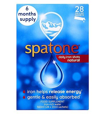 Spatone Original 6 Month Bundle: 6 x Spatone Daily Iron Shots 28s