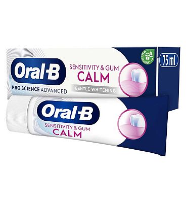 Oral-B Sensitivity & Gum Calm Gentle Whitening Toothpaste 75 ml